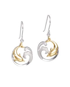 Dolphin Hook Earrings
