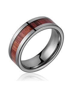 8mm Tulip Wood Ring