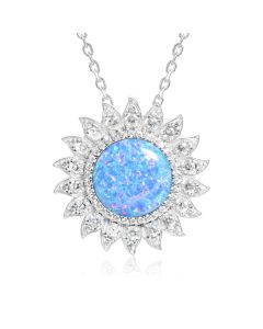SS 925 Opal Pendant