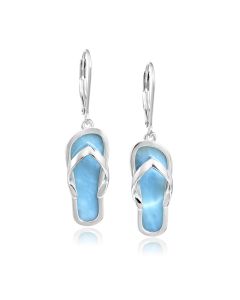 SS 925 Larimar Earrings