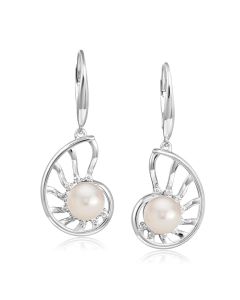 SS 925 FWP Heart Earrings