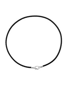 SS 925 Faux Leather Necklace