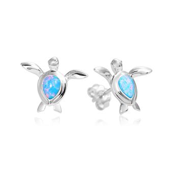 SS Opal Earrings