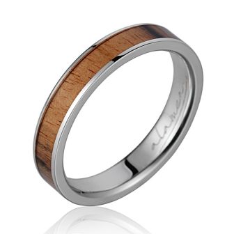 3mm Koa Wood Ring