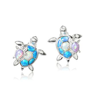 SS 925 Opal Earrings