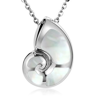 SS Nautilus Shell Pendant