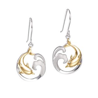 Dolphin Hook Earrings