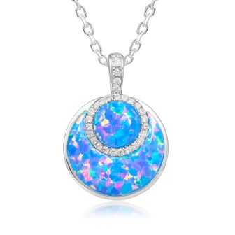 SS Opal Pendant